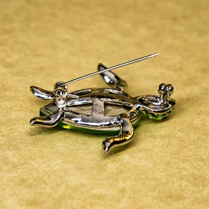 Mystic Marine Turtle Brooch | beautiquepoint.com