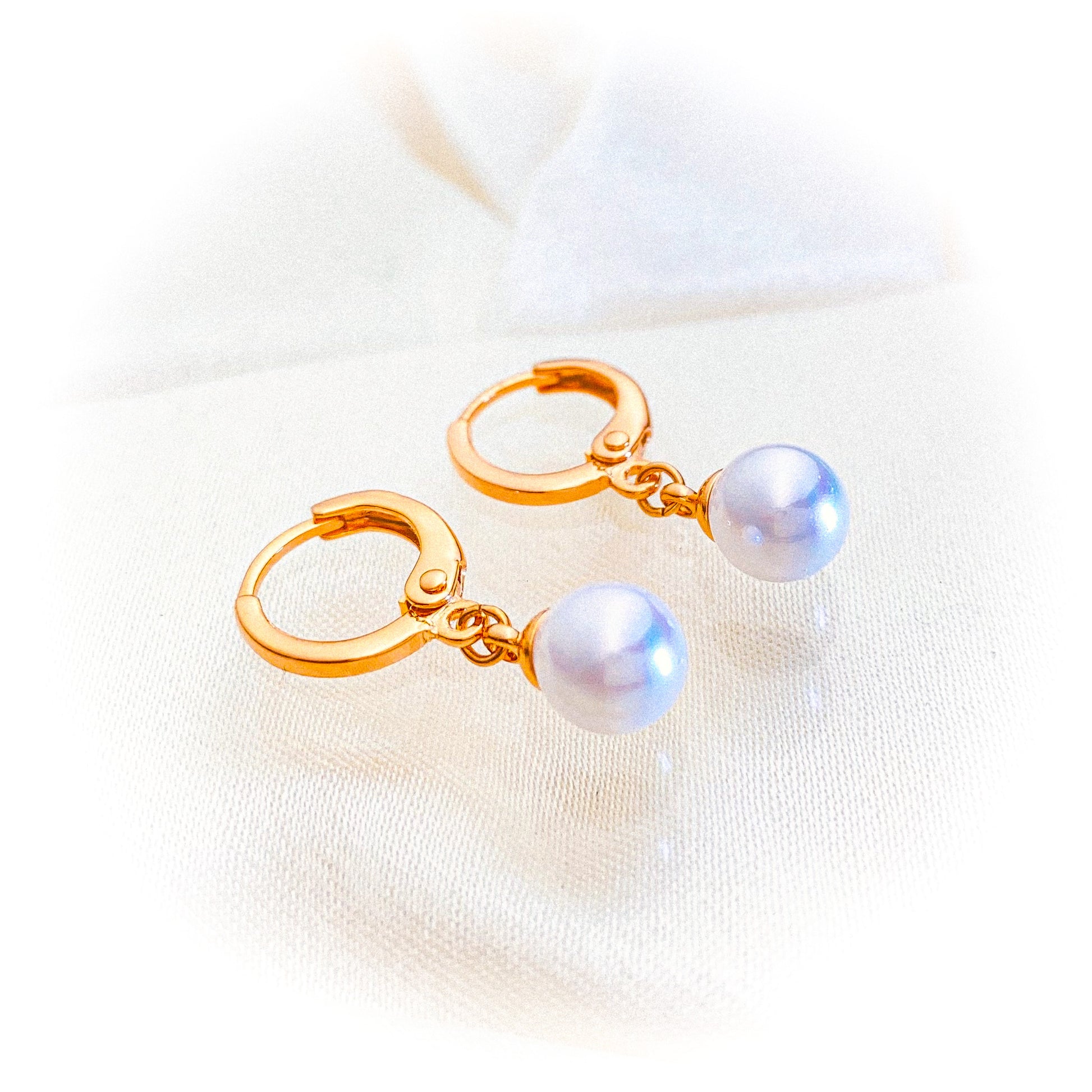 Radiant Pearl Charms Earrings